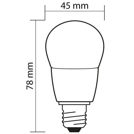 ML-324.036.87.0 LED žárovka kapka 2,7W, E27, 4000K, CRI80, vyz. úhel 200°, ? use 360° 250lm 5