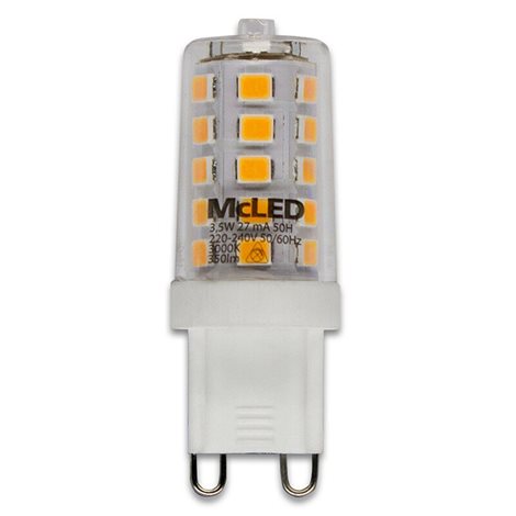 ML-326.003.92.0 LED žárovka G9, 3,5W, 3000K, CRI80, vyz. úhel 300°, ? use 360° 350lm 7