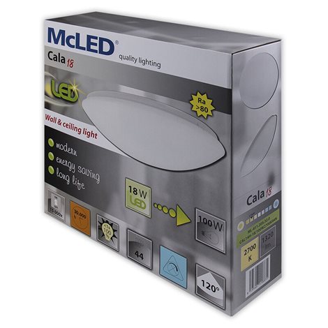 ML-411.205.32.0 LED svítidlo Cala 18, 18 W, 2700 K, IP44 4