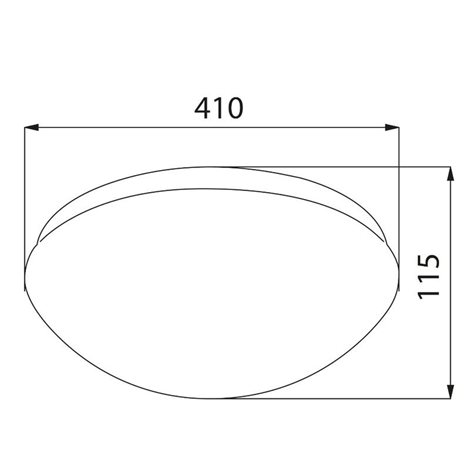 ML-411.210.32.0 LED svítidlo Cala 32 E, 32 W, 4000 K, IP44, s nouzovým modulem 1,5 h 10