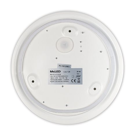 ML-411.212.32.0 LED svítidlo Cala 12 E, 12 W, 4000 K, IP44, s nouzovým modulem 1,5 h 3