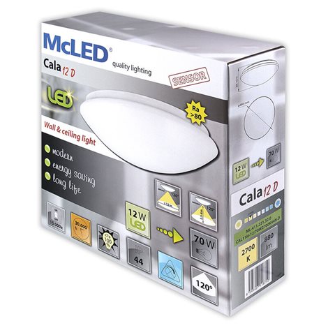 ML-411.221.32.0 LED svítidlo Cala 12 D, 12 W, 2700 K, IP44, se senzorem 9