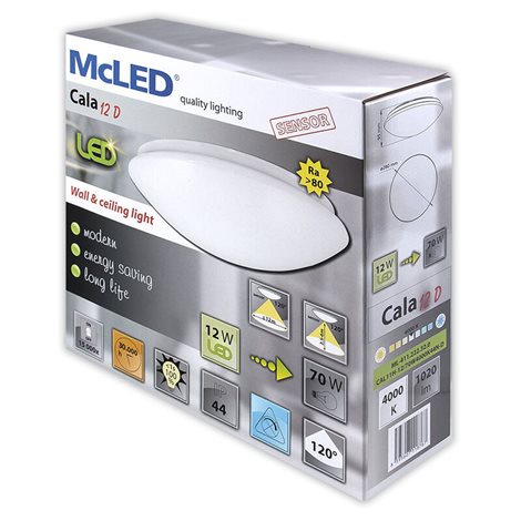 ML-411.222.32.0 LED svítidlo Cala 12 D, 12 W, 4000 K, IP44, se senzorem 3