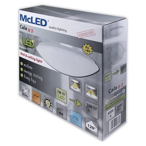 ML-411.226.32.0 LED svítidlo Cala 18 D, 18 W, 4000 K, IP44, se senzorem 3