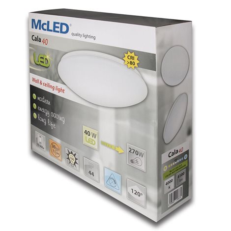 ML-411.232.32.0 LED svítidlo Cala 40, 40 W, 4000 K, IP44 4