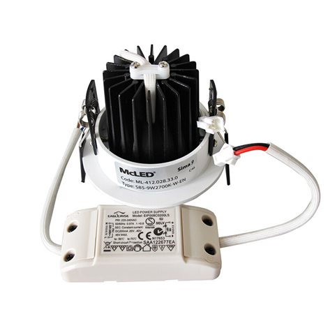 ML-412.028.33.0 LED podhledové svítidlo Sima 9, 9 W, 2700 K 10