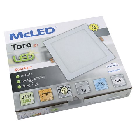 ML-412.066.33.0 LED podhledové svítidlo Toro S21, 21W, 3000K, bílá barva svítidla 6