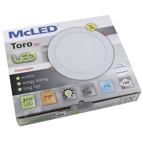 ML-412.069.33.0 LED podhledové svítidlo Toro R21, 21W, 3000K, bílá barva svítidla 8