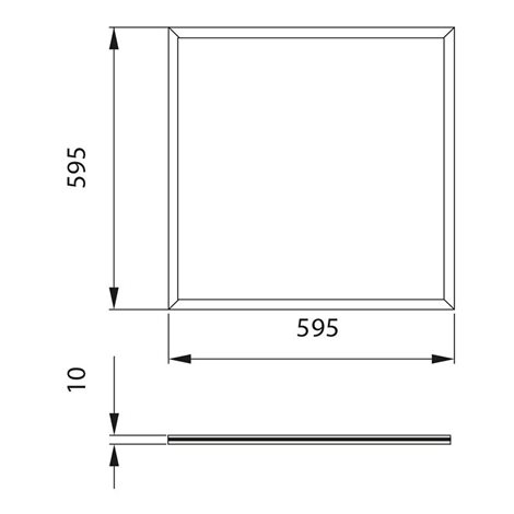 ML-413.504.32.8 LED svítidlo Office 6060 UGR, 40W, 4000K, bílá barva, bez driveru 4