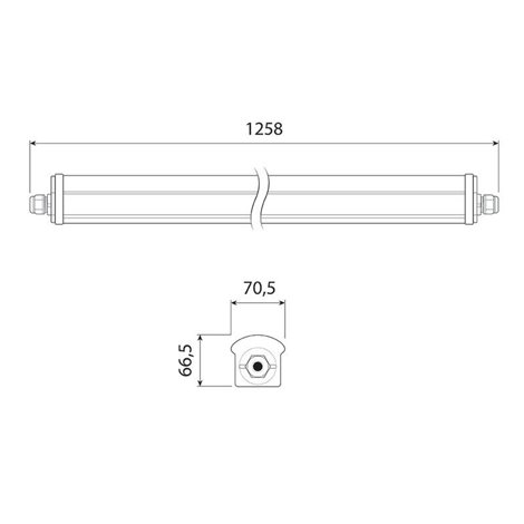 ML-414.236.89.5 LED závěsné prachotěsné svítidlo Indus 1200, 15/30 W, max 4500lm, 4000 K, IP66 14