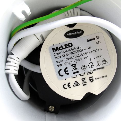 ML-416.019.33.0 LED přisazené svítidlo Sima S9, 9 W, 2700 K 5