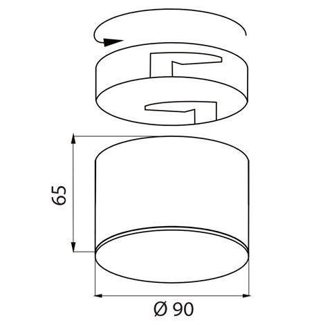 ML-416.038.33.0 LED svítidlo Gap 8 - 8W, 4000K, bílá barva svítidla 4