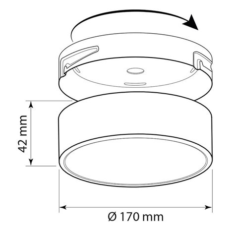 ML-416.052.71.0 LED svítidlo Vanda R14, 14W, 3000K 3