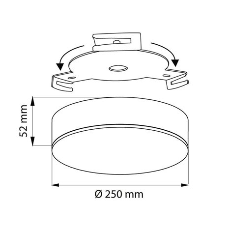 ML-416.062.33.0 LED svítidlo Mold R25, 25W, 4000K, IP20, CRI90, černá barva svítidla 3