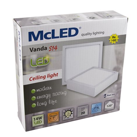 ML-416.062.71.0 LED svítidlo Vanda S14, 14W, 3000K 5
