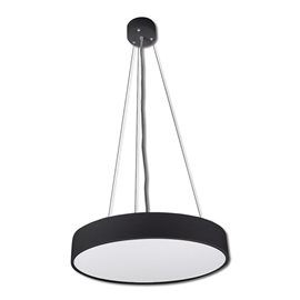 ML-416.093.33.5 LED závěsné svítidlo Nova R 400 UGR, 40W, 3000K, černá barva svítidla