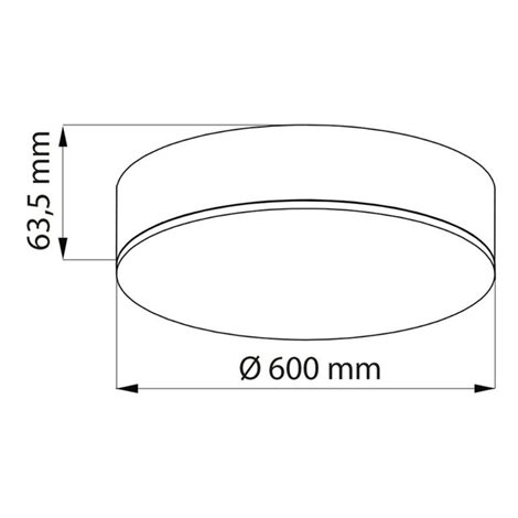 ML-416.097.33.0 LED svítidlo Nova R 600 UGR, 60W, 3000K, černá barva svítidla 4