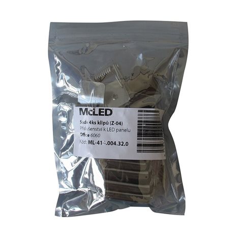 ML-419.004.32.0 Sada 4 ks klipů (Z-04) 2