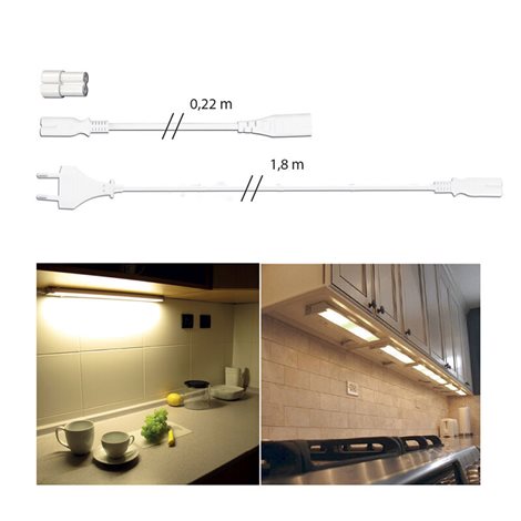 ML-443.035.87.0 Kuchyňské LED svítidlo Line 10W, 2700K, 556mm, 965lm, přívod 1,8m 2