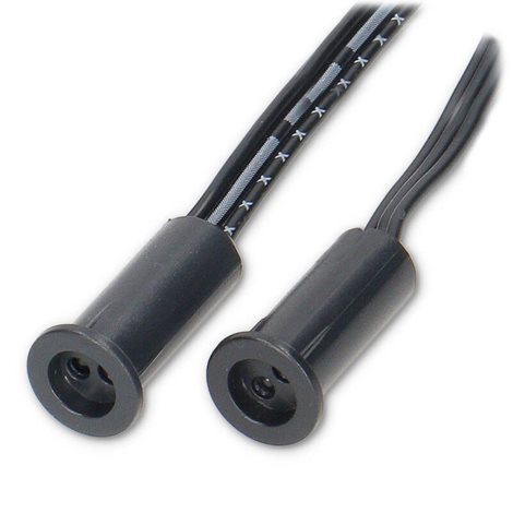 ML-445.003.62.0 Dveřní spínač / Bezdotykový spínač (2 senzory) IR s příchytkami 12/24 V DC, max. 3 A 1