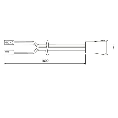 ML-445.011.62.0 Mechanické kulaté tlačítko (NC), 12/24 V DC, max. 3 A, délka kabelu 1,8 m 6