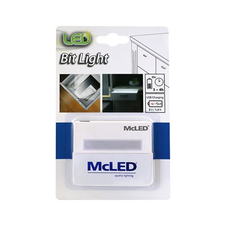 ML-451.001.66.0 Bit light 0,6W, 50lm, 3000K, 5V, IP20, 300mAh 6