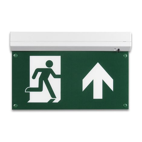 ML-462.003.68.0 Přisazené nouzové svítidlo se symboly Sign P, 2W, IP20, 6000K, 3h doba zálohy 1