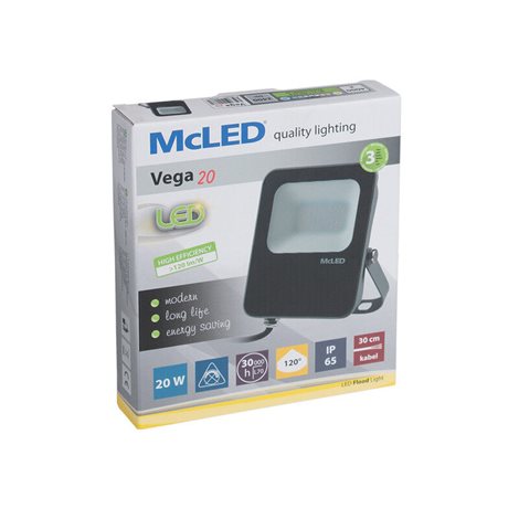 ML-511.600.82.0 Reflektorové LED svítidlo Vega 20, 4000K, 20W, vyzařovací úhel 120° 8