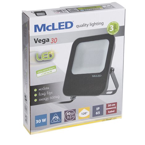 ML-511.605.82.0 Reflektorové LED svítidlo Vega 30, 4000K, 30W, vyzařovací úhel 120° 4