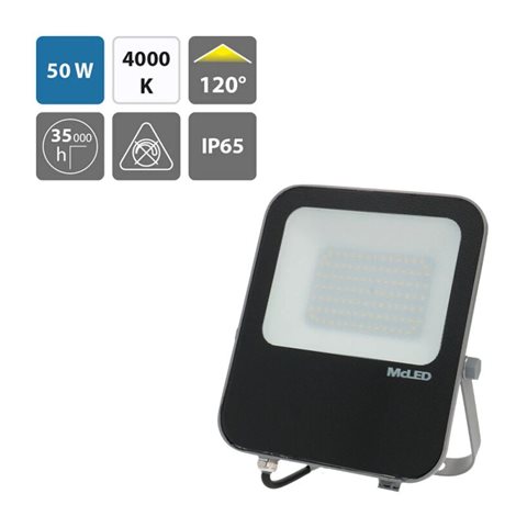 ML-511.610.82.0 Reflektorové LED svítidlo Vega 50, 4000K, 50W, vyzařovací úhel 120° 1
