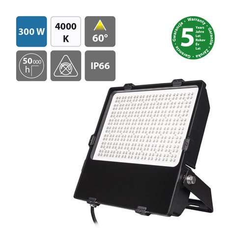 ML-511.741.28.3 Reflektorové LED svítidlo Delta 300, 4000K, 300W, vyzařovací úhel 60° 1