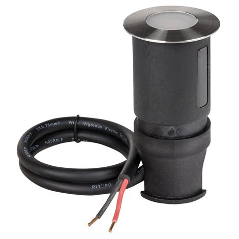 ML-514.002.81.0 Zemní LED svítidlo Ground D 3W, DC24V, 4000K, IP67, CRI 80, kabel 0,5m, přímé 1