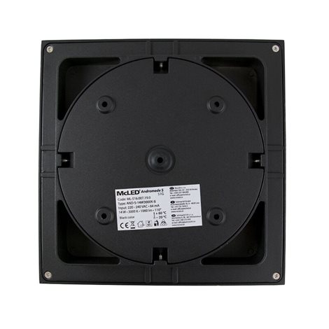 ML-516.008.19.0 LED svítidlo Andromede S, 14W, 4000K, IP65, černá barva 6
