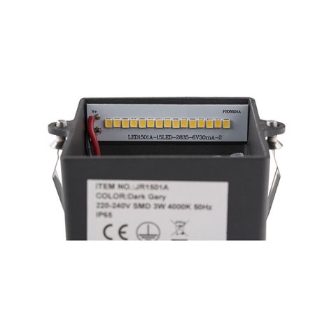 ML-517.013.81.0 LED svítidlo Karin G 3W, 3000K, IP65, šedá barva 13