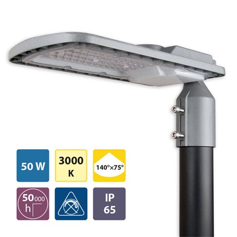 ML-521.022.47.0 Street Eco 50, 50W, 3000K, 140x75°, IP65 1