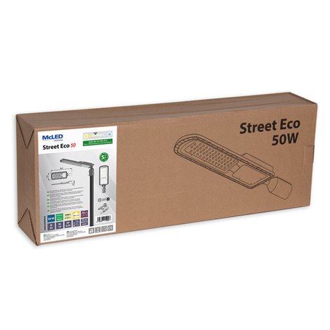 ML-521.022.47.0 Street Eco 50, 50W, 3000K, 140x75°, IP65 8