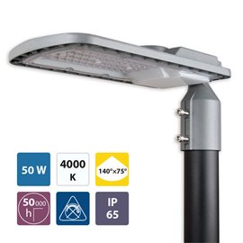 ML-521.027.47.0 Street Eco 50, 50W, 4000K, 140x75°, IP65