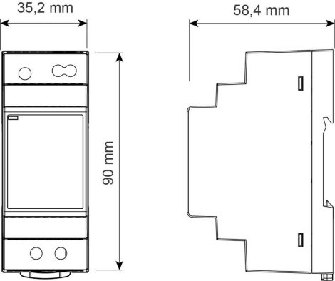 ML-732.078.11.1 Napájecí zdroj 24W, DC24V/1A, IP20, na DIN lištu 9