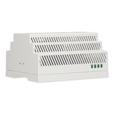 ML-732.081.11.1 Napájecí zdroj 150W, DC24V/6,25A, IP20, na DIN lištu 6