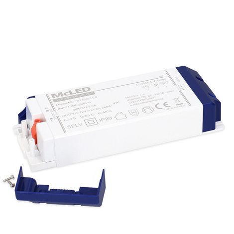 ML-732.096.11.0 Napájecí zdroj 260W, DC12V/21,6A, IP20, plastové provedení se svorkovnicí 6
