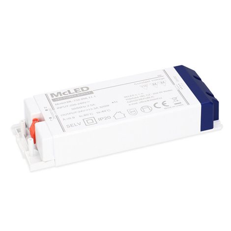 ML-732.096.11.1 Napájecí zdroj 320W, DC24V/13,3A, IP20, plastové provedení se svorkovnicí 4