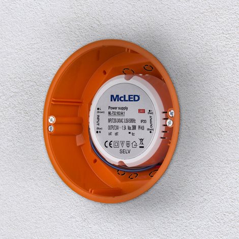 ML-732.102.64.1 Napájecí zdroj 36W, DC24V/1,5A, IP20, do elektroinstalační krabice KO 97 3