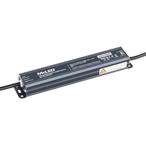ML-732.105.39.1 Napájecí zdroj 60W, DC24V/2,5A, IP67, hliníkové provedení 2