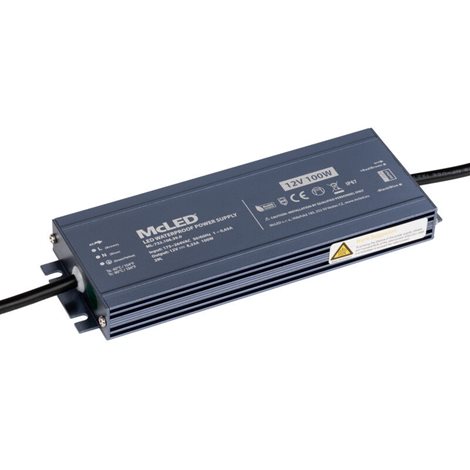 ML-732.106.39.0 Napájecí zdroj 100W, DC12V/8,33A, IP67, hliníkové provedení 4