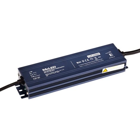 ML-732.108.39.0 Napájecí zdroj 200W, DC12V/16,67A, IP67, hliníkové provedení 5