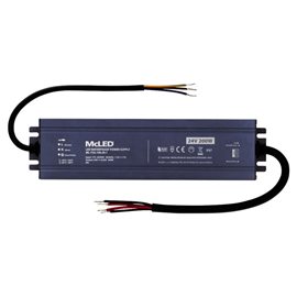 ML-732.108.39.1 Napájecí zdroj 200W, DC24V/8,33A, IP67, hliníkové provedení