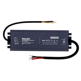 ML-732.109.39.0 Napájecí zdroj 250W, DC12V/20,83A, IP67, hliníkové provedení