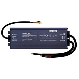 ML-732.111.39.1 Napájecí zdroj 400W, DC24V/16,67A, IP67, hliníkové provedení