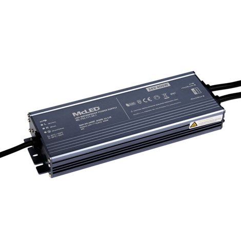 ML-732.111.39.1 Napájecí zdroj 400W, DC24V/16,67A, IP67, hliníkové provedení 3