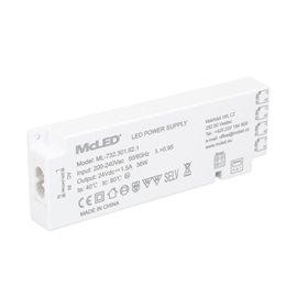 ML-732.301.62.1 Ultra tenký, Smart LED napájecí zdroj, 36W/24 V/1,5 A s 4 mini konektory 91505-FP